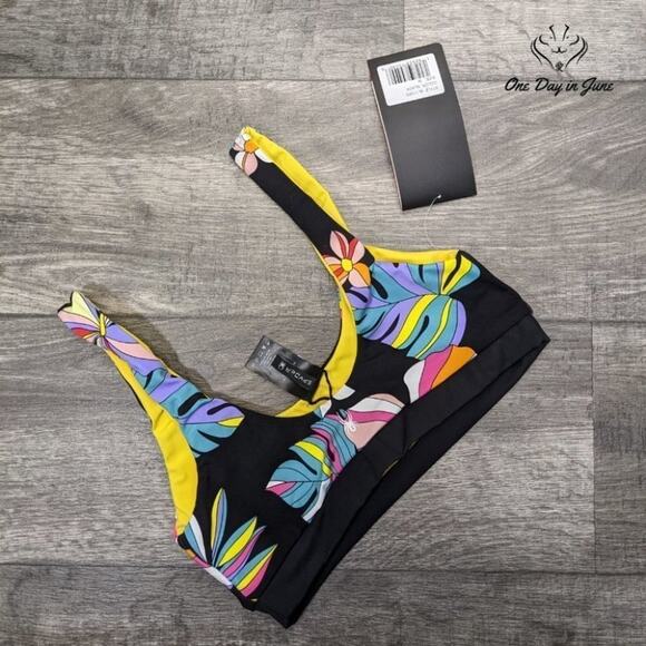 Spyder Reversible Scoop Bikini Top Swimsuit Size M - Picture 6 of 6